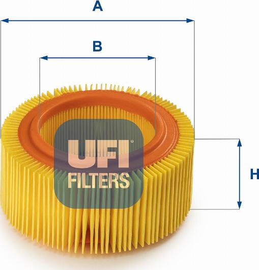 UFI 30.880.00 - Въздушен филтър vvparts.bg