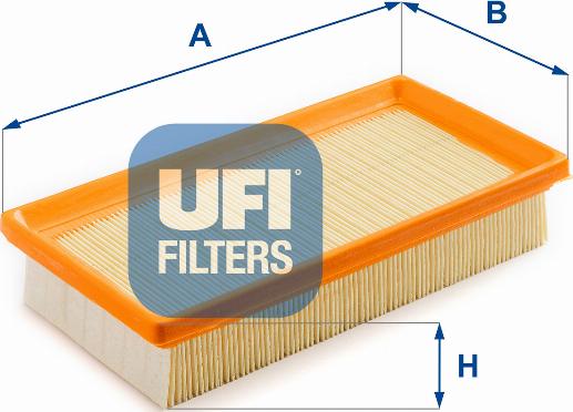 UFI 30.391.00 - Въздушен филтър vvparts.bg