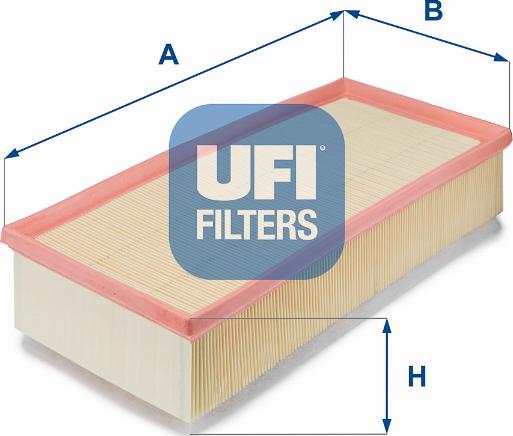 UFI 30.330.00 - Въздушен филтър vvparts.bg