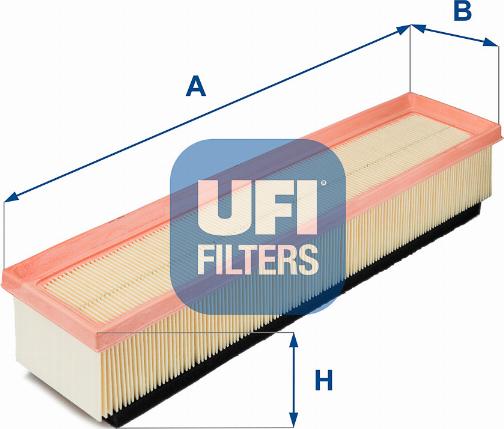 UFI 30.321.00 - Въздушен филтър vvparts.bg