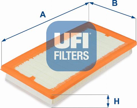 UFI 30.376.00 - Въздушен филтър vvparts.bg