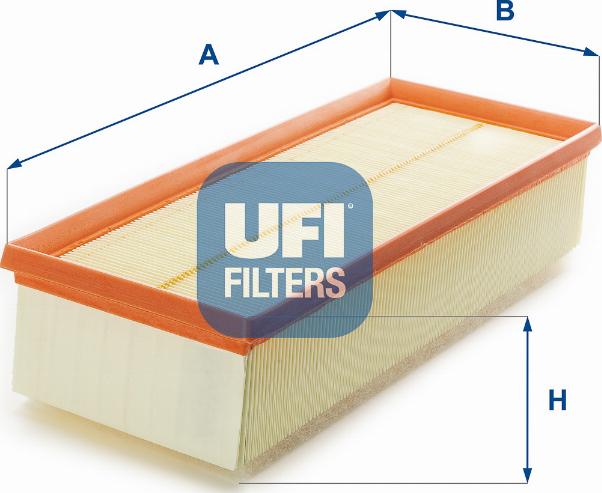 UFI 30.370.00 - Въздушен филтър vvparts.bg