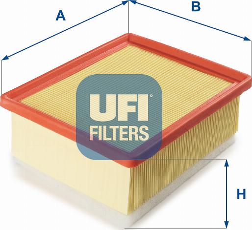 UFI 30.244.00 - Въздушен филтър vvparts.bg