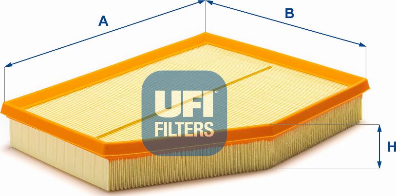 UFI 30.251.00 - Въздушен филтър vvparts.bg