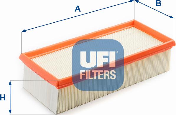 UFI 30.253.00 - Въздушен филтър vvparts.bg