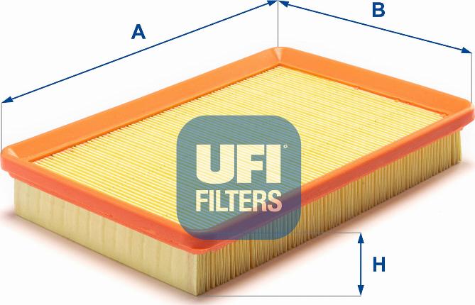 UFI 30.266.00 - Въздушен филтър vvparts.bg