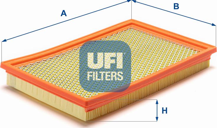 UFI 30.263.00 - Въздушен филтър vvparts.bg