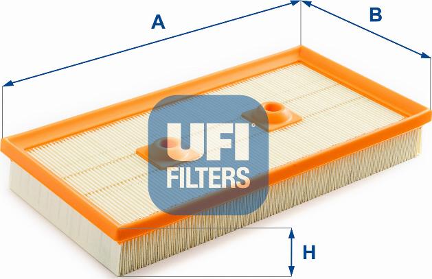 UFI 30.209.00 - Въздушен филтър vvparts.bg