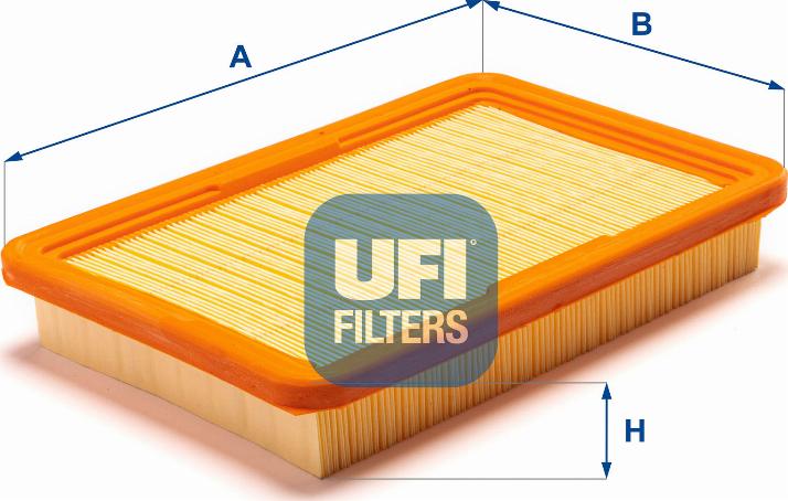 UFI 30.285.00 - Въздушен филтър vvparts.bg