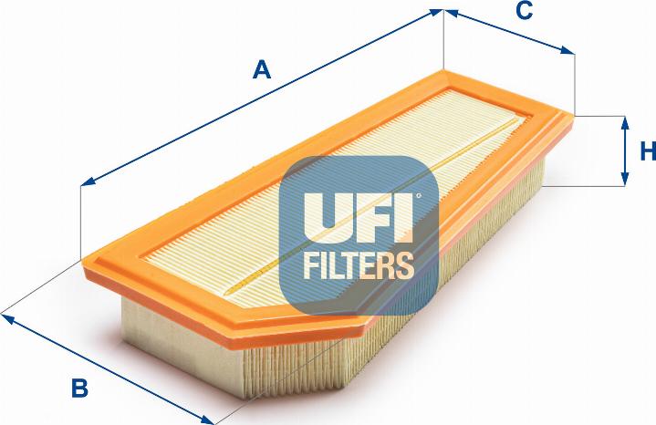 UFI 30.A60.00 - Въздушен филтър vvparts.bg