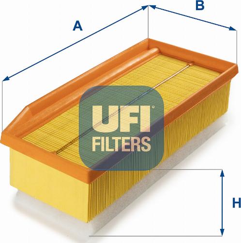 UFI 30.A16.00 - Въздушен филтър vvparts.bg