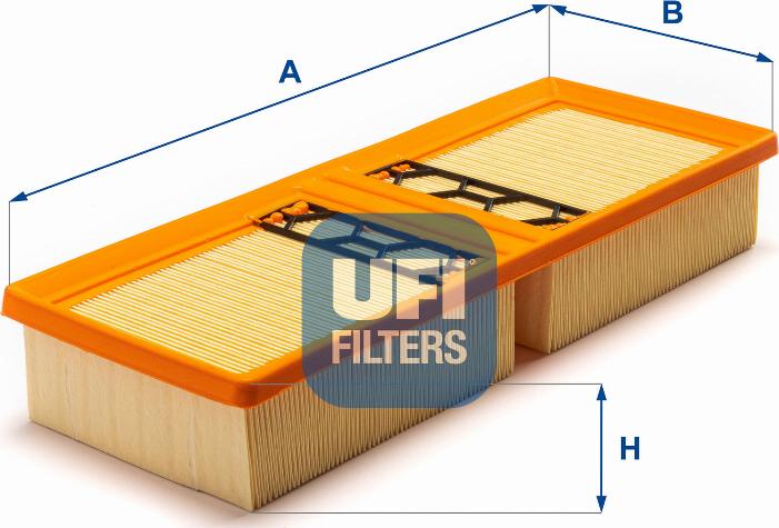 UFI 30.A74.00 - Въздушен филтър vvparts.bg