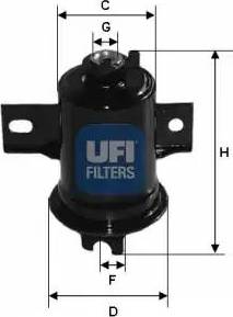 UFI 31.599.00 - Горивен филтър vvparts.bg