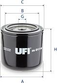 UFI 29.011.00 - Филтър за охладителната течност vvparts.bg