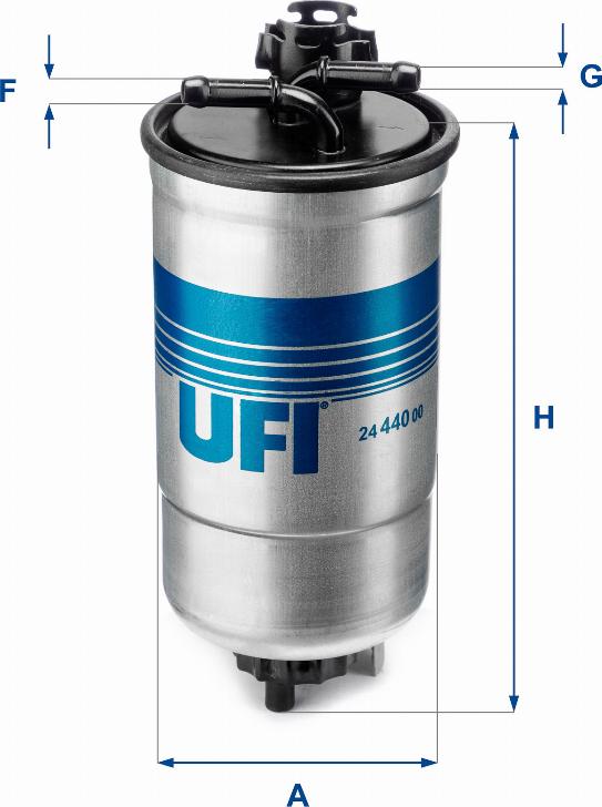 UFI 24.440.00 - Горивен филтър vvparts.bg