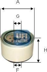 UFI 24.338.00 - Горивен филтър vvparts.bg