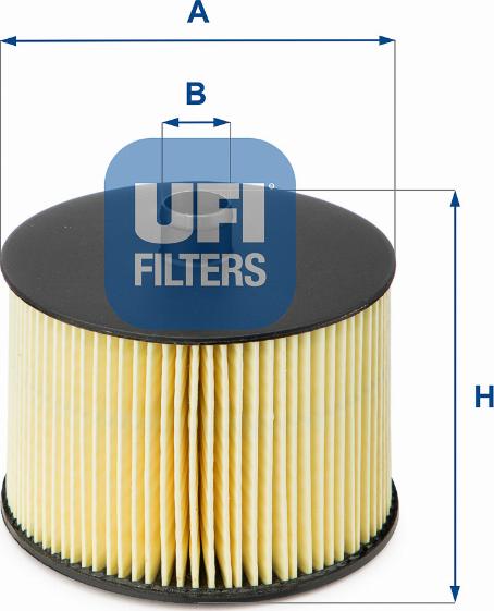 UFI 26.022.00 - Горивен филтър vvparts.bg