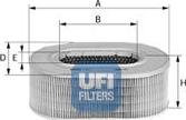 UFI 27.580.00 - Въздушен филтър vvparts.bg