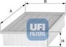 UFI 30.191.00 - Въздушен филтър vvparts.bg