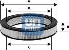 UFI 30.978.01 - Въздушен филтър vvparts.bg