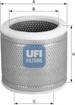 UFI 27.954.00 - Въздушен филтър vvparts.bg