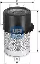 UFI 27.997.00 - Въздушен филтър vvparts.bg