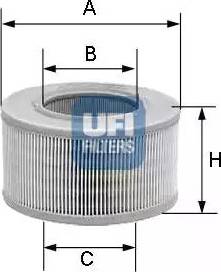 UFI 27.870.00 - Въздушен филтър vvparts.bg