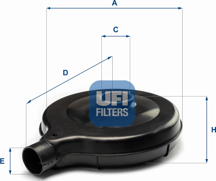 UFI 27.110.00 - Въздушен филтър vvparts.bg