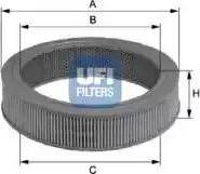 UFI 27.167.00 - Въздушен филтър vvparts.bg