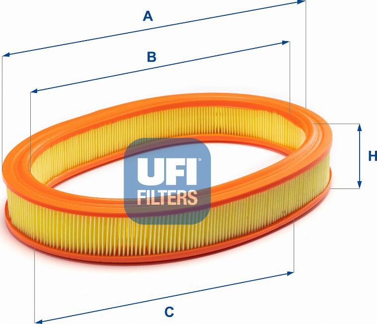 UFI 27.177.00 - Въздушен филтър vvparts.bg