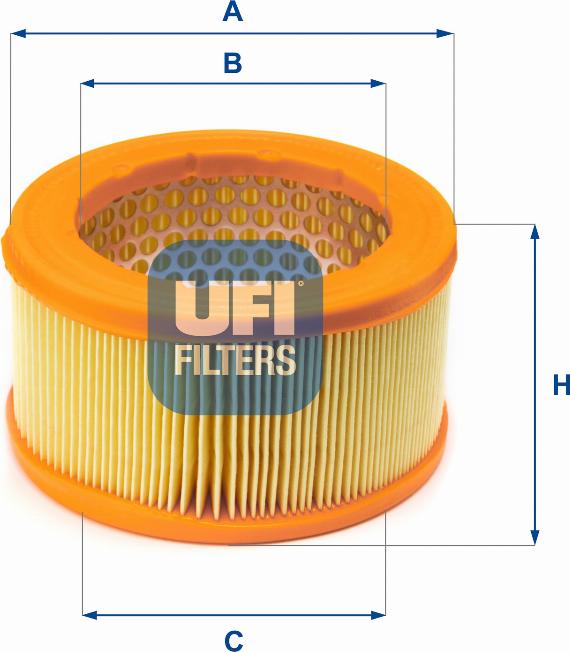 UFI 27.707.00 - Въздушен филтър vvparts.bg