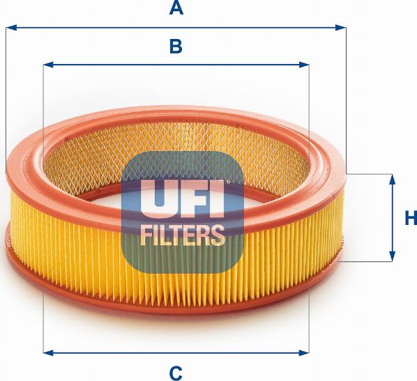 UFI 27.719.00 - Въздушен филтър vvparts.bg