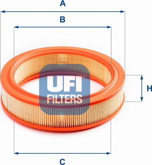 UFI 27.785.00 - Въздушен филтър vvparts.bg