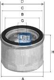 UFI 27.A86.00 - Хидроксикарбамиден (урея) филтър vvparts.bg