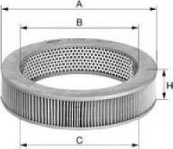 Uniflux Filters XA918 - Въздушен филтър vvparts.bg