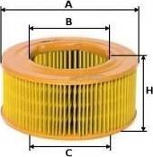 Uniflux Filters XA1459 - Въздушен филтър vvparts.bg