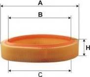 Uniflux Filters XA164 - Въздушен филтър vvparts.bg