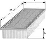 Uniflux Filters XA635 - Въздушен филтър vvparts.bg