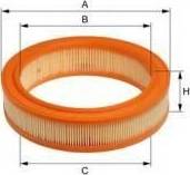 Uniflux Filters XA419 - Въздушен филтър vvparts.bg