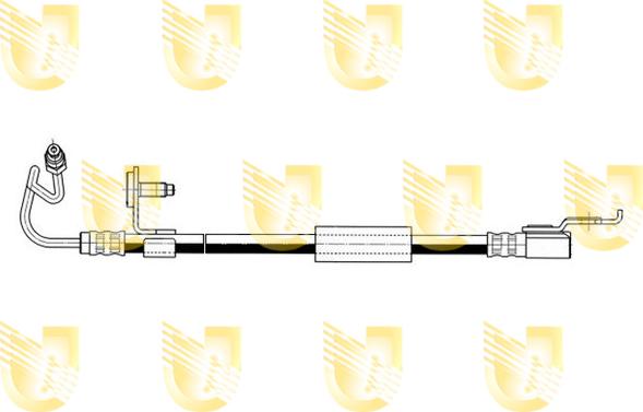 Unigom 376951 - Спирачен маркуч vvparts.bg