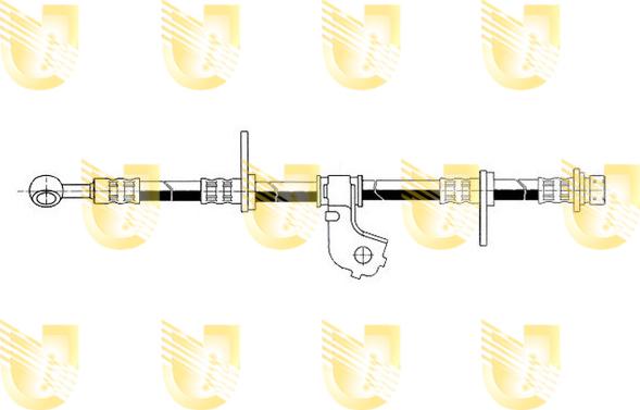 Unigom 377258 - Спирачен маркуч vvparts.bg