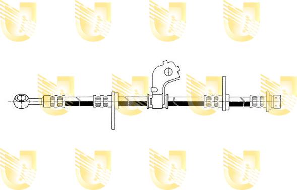 Unigom 377257 - Спирачен маркуч vvparts.bg