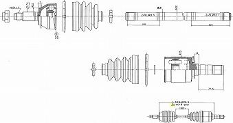 URW 10-09069 - Полуоска vvparts.bg