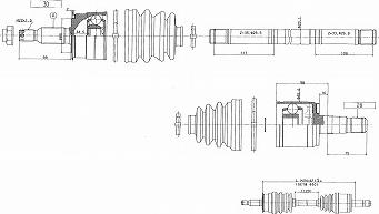 URW 10-06272 - Полуоска vvparts.bg