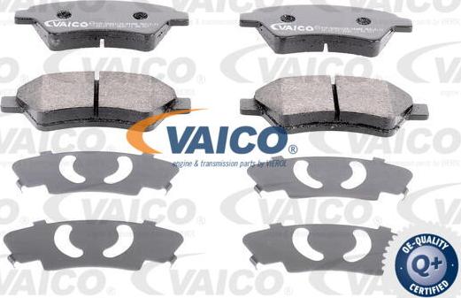 VAICO V46-0159 - Комплект спирачно феродо, дискови спирачки vvparts.bg