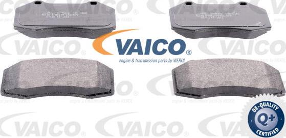 VAICO V46-0160 - Комплект спирачно феродо, дискови спирачки vvparts.bg