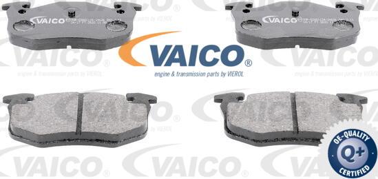 VAICO V46-0162 - Комплект спирачно феродо, дискови спирачки vvparts.bg