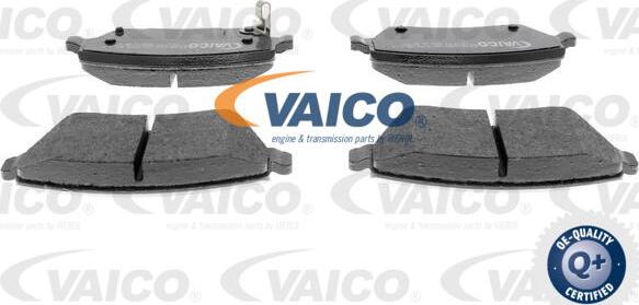 VAICO V40-0651 - Комплект спирачно феродо, дискови спирачки vvparts.bg