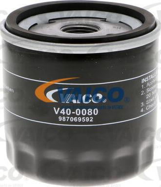 VAICO V40-0080 - Маслен филтър vvparts.bg