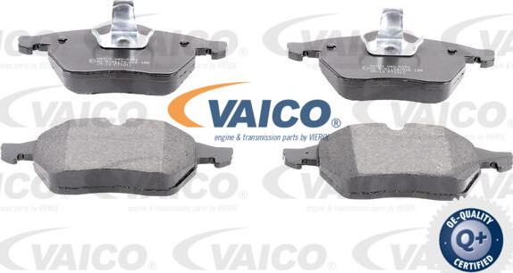 VAICO V40-0152 - Комплект спирачно феродо, дискови спирачки vvparts.bg